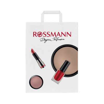 Papírtáska dekorkozmetika mintával /nagy - 1 db