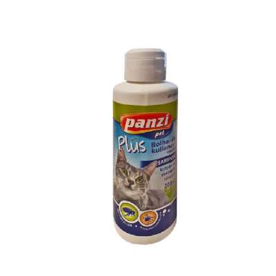Panzi bolha- és kullancsriasztó sampon macskáknak - 200 ml
