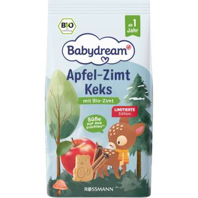 Babydream almás fahéjas keksz - 125 g