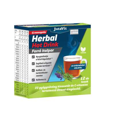 JutaVit Herbal Hot Drink forró italpor - 12 db