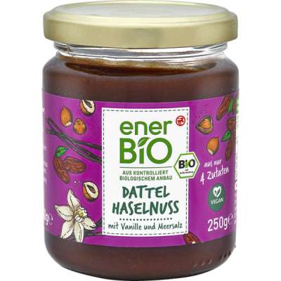 enerBiO datolyás–mogyorós krém - 250 g