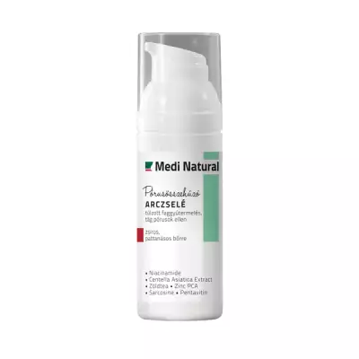 MediNatural pórusösszehúzó arczselé túlzott faggyútermelés és tág pórusok ellen - 50 ml