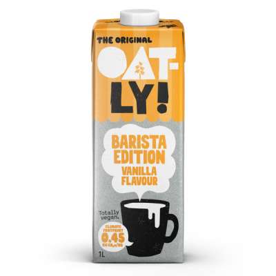 Oatly Barista zabital vanília ízzel - 1000 ml