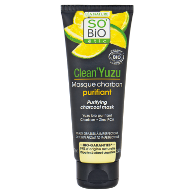 SoBio Etic Clean'Yuzu mélytisztító maszk - 75 ml