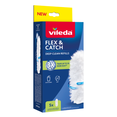 Vileda Flex & Catch portörlő utántöltő - 5 db