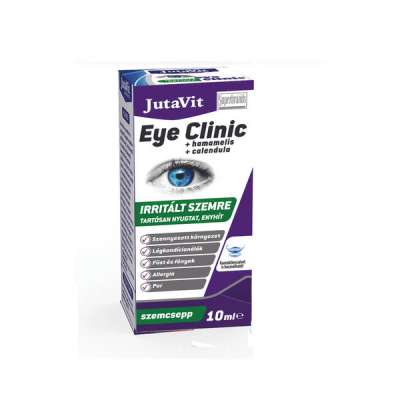 JutaVit Eye Clinic szemcsepp irritált szemre - 10 ml