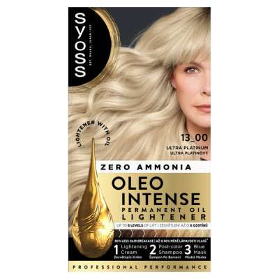 Syoss Oleo Intense tartós hajfesték /13-00 Ultra platinum - 1 db