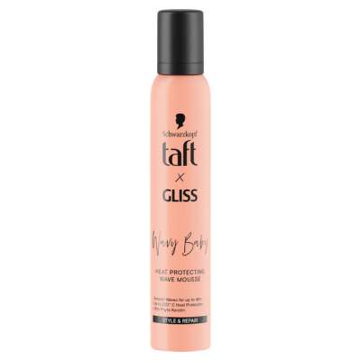 Taft x Gliss hővédő hullám hajhab - 200 ml