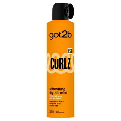 got2b Curlz frissítő száraz olajos permet - 200 ml