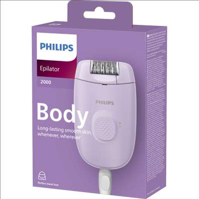Philips Satinelle Essential BRE238/00 epilátor /lila - 1 db
