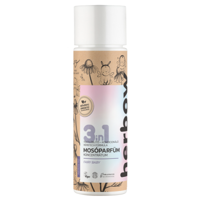 Herbow 3in1 Tündér Baba öblítő és kondicionáló mosóparfüm koncentrátum 40 mosás - 200 ml
