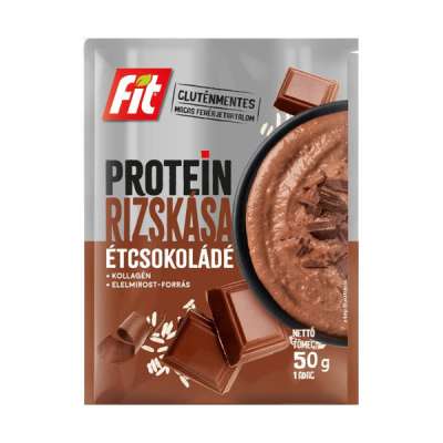 Fit Protein rizskása étcsokoládéval - 50 g