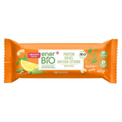 enerBio Le Matcha fehérjeszelet citrommal - 40 g