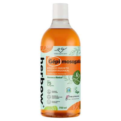 Herbow gépi mosogatószer narancs illattal - 750 ml