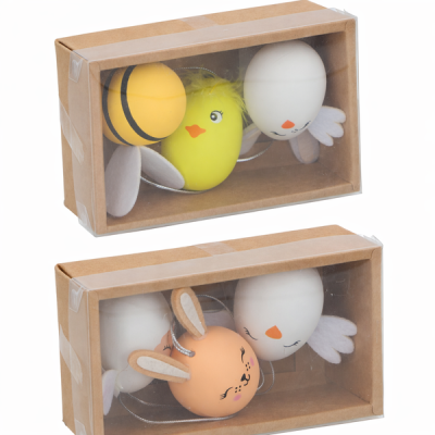 Húsvéti függődísz kisállat figurák - 1 db