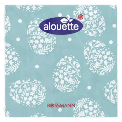 Alouette szalvéta tojás mintával 25x25 cm - 20 db