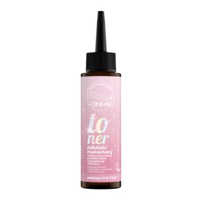 OnlyBio Hair in Balance színező hajtoner /strawberry milkshake - 100 ml