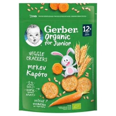 Gerber sárgarépás kréker 12 hónapos kortól - 100 g