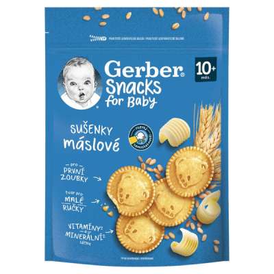Gerber vajas babakeksz 10 hónapos kortól - 180 g