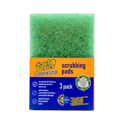 Scrub Basics Flextext súrolólap 3 db/csomag - 1 db