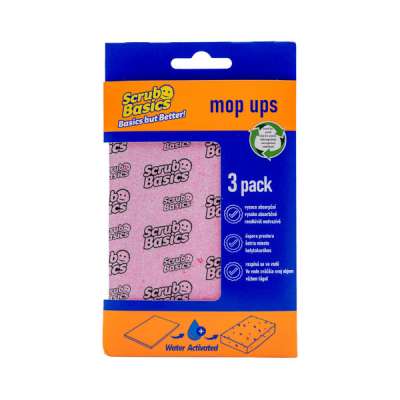 Scrub Basics vízre aktiválódó szivacs 3 db/csomag - 1 db