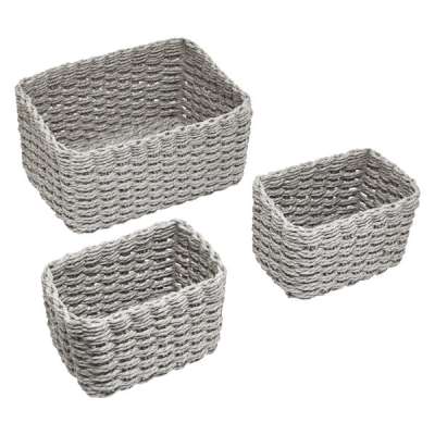 Ideen Welt kosár szett /szürke - 3 db