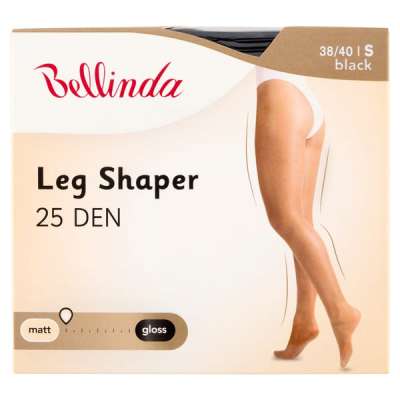 Bellinda Leg Shaper harisnyanadrág 25Den /fekete S  - 1 db