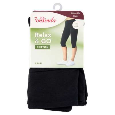 Bellinda Cotton Capri nadrág L-es méret /fekete - 1 db