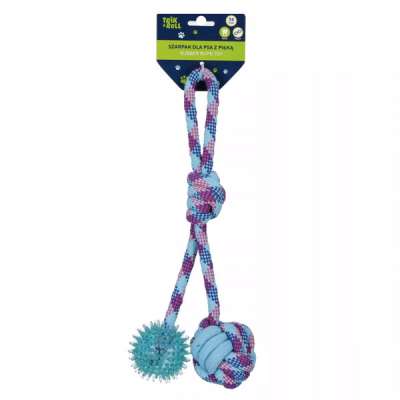 Trik&Roll húzókötél labdával kutyáknak - 180 g