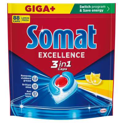 Somat Excellence 3in1 mosogatógép kapszula - 88 db