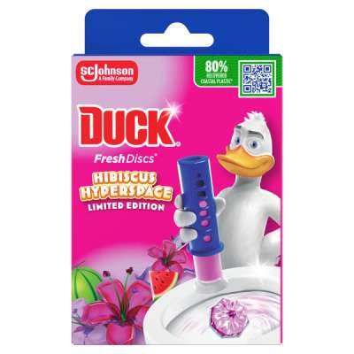 Duck Hibiscus Hyperspace WC-öblítő korong -  36 ml