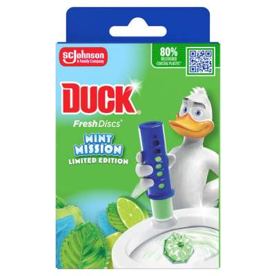Duck Mint Mission WC-öblítő korong - 36 ml
