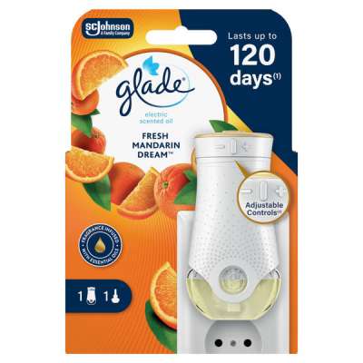 Glade Fresh Mandarin Dream elektromos készülék utántöltővel - 20 ml