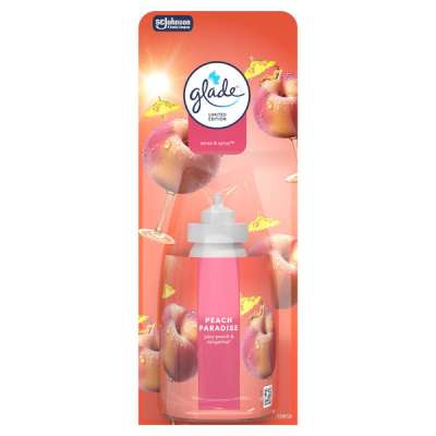 Glade Sense & Spray Peach Paradise automata légfrissítő utántöltő - 18 ml