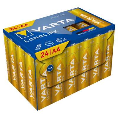 Varta Longlife LR6 AA ceruzaelem 24 db - 1 db