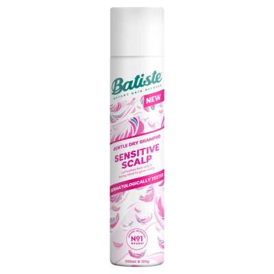 Batiste Sensitive enyhén illatosított szárazsampon érzékeny fejbőrre - 200 ml