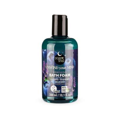 Organic Shop Varázslatos habfürdő levendulával, áfonyával és melatoninnal - 300 ml