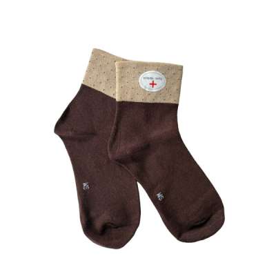 Nordkamp gumi nélküli női zokni pöttyös mintával 35-38 - 1 db