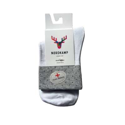 Nordkamp gumi nélküli női zokni pöttyös mintával 39-41 - 1 db