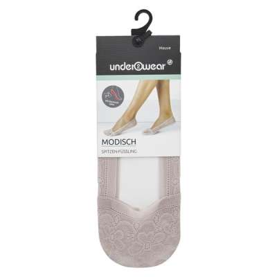Underwear csipkés titokzokni 39-42 /mályva - 1 db