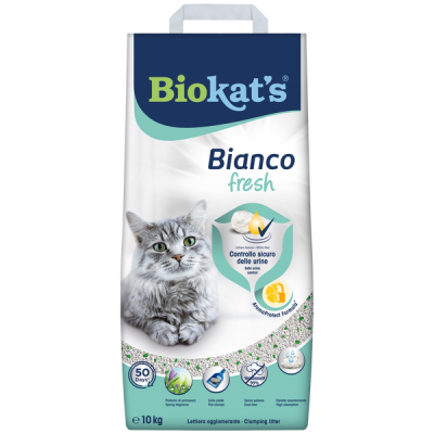 Biokat’s Bianco Fresh macskaalom - 10 kg