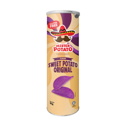 Mister Potato édesburgonya ízű sós chips - 160 g