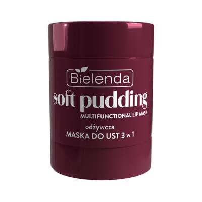 Bielenda Soft Pudding 3 az 1-ben tápláló ajakmaszk /Very Cherry - 12 g