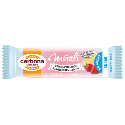 Cerbona epres-citromos müzliszelet - 20 g