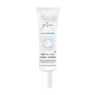 Bielenda Glaze & Glow hidratáló és ragyogásfokozó arckrém - 50 ml