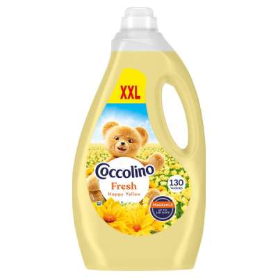 Coccolino Happy Yellow öblítő 130 mosás - 2990 ml