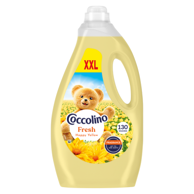 Coccolino Happy Yellow öblítő 130 mosás - 2990 ml