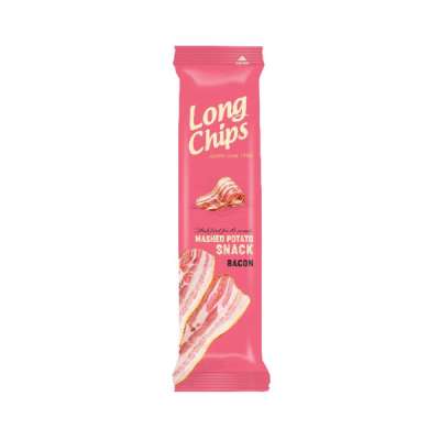 Long Chips snack bacon ízesítéssel - 75 g