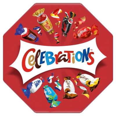 Celebrations csokoládé válogatás ünnepi doboz - 196 g