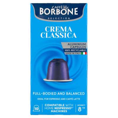 Caffe Borbone Crema Classica Nespresso kávékapszula - 10 db